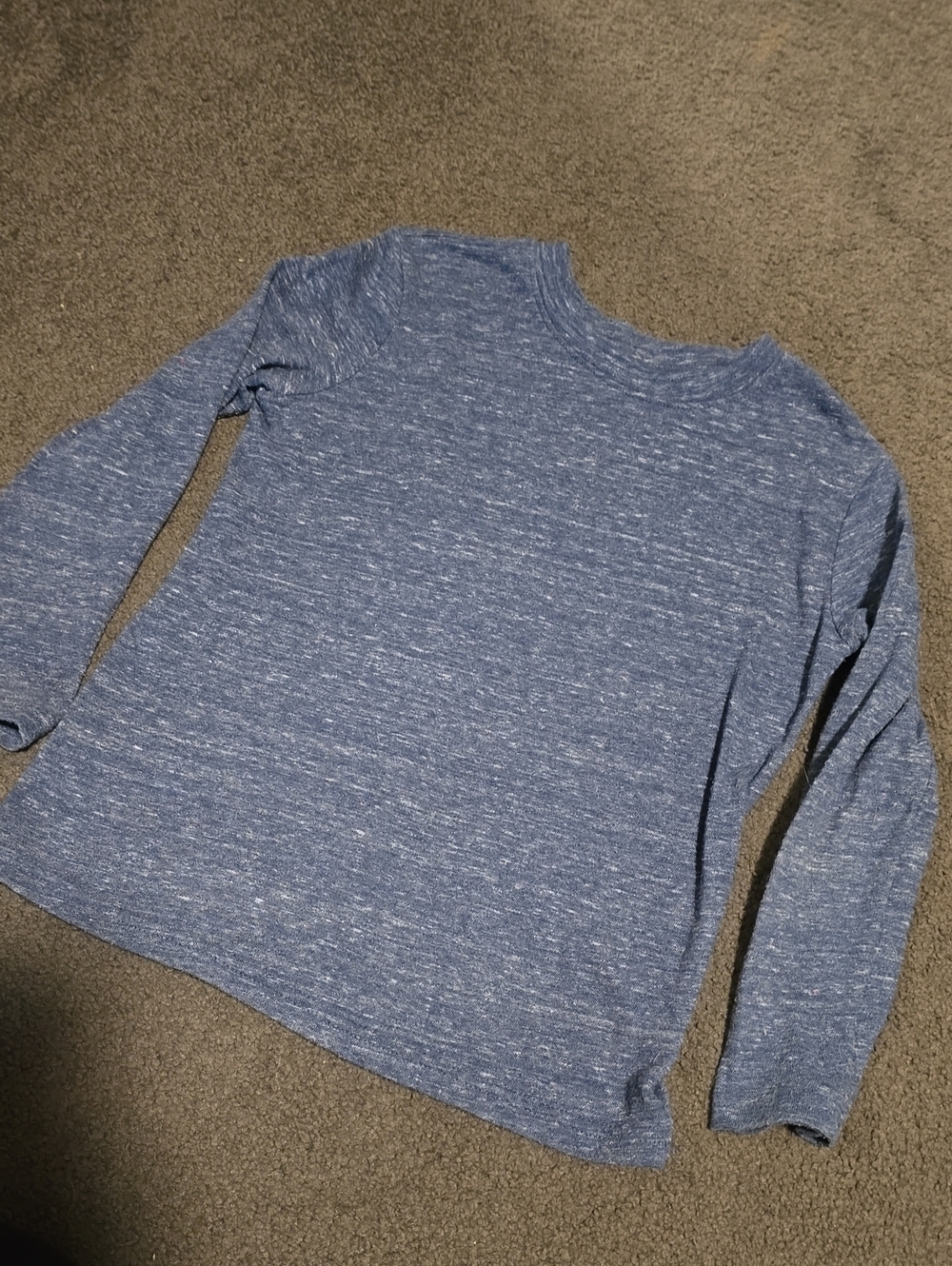 jumping beans Blue Heather Long Sleeve Tee